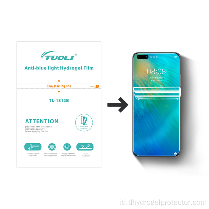 Pelindung Layar Universal Nano Soft Hydrogel TPU Film